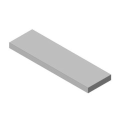 Šamotová deska spodní, zadní KV HEAT 2G 59.50.01 